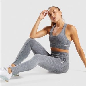 GYMSHARK Grey Ombré Matching Set